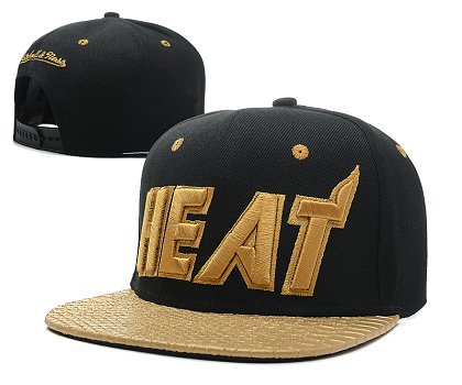 Miami Heat Snapback Hat SD 6R13